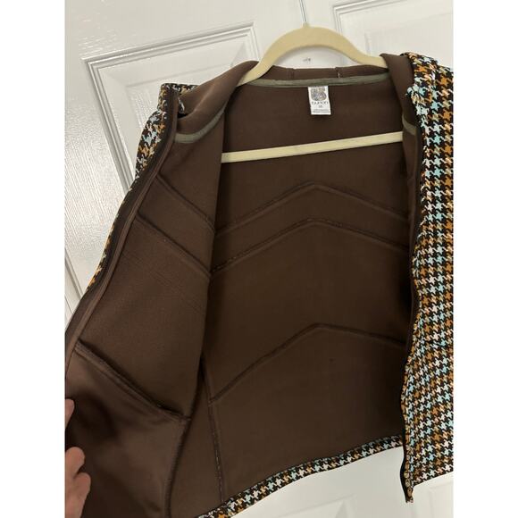 Burton multi color plaid ski/snowboard jacket size ladies medium - Picture 9 of 9